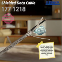 “177 1218” Cáp Tín Hiệu Benka 1Pair 18AWG TCU/PE/OSCR/PVC, Grey, 305m | Chính Hãng – Chống Nhiễu – Chống Bén Cháy