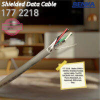 “177 2218” CÁP TÍN HIỆU BENKA 2PAIR 18AWG TCU/PE/OSCR/PVC GREY 305M | CHÍNH HÃNG – CHỐNG NHIỄU – CHỐNG BÉN CHÁY