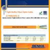Cáp Quang Multimode OM2 BENKA (ATRBOM2-6) Benka Indoor Tight buffered Fiber cables 6FO, MM OM2 50/125 µm | Chính Hãng – Giá Tốt Nhất