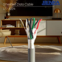 “177 3224” CÁP TÍN HIỆU BENKA 3PAIR 24AWG TCU/PE/OSCR/PVC, GREY, 305M | CHÍNH HÃNG – CHỐNG NHIỄU – CHỐNG BÉN CHÁY